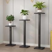 花架置物架室内阳台落地式 花盆架客厅铁艺花盆多肉绿萝简约单层架