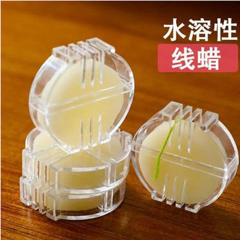 线蜡蜂蜡手工刺绣缝制专用水溶性线蜡十字绣辅助工具DIY蜡盒_虎窝淘