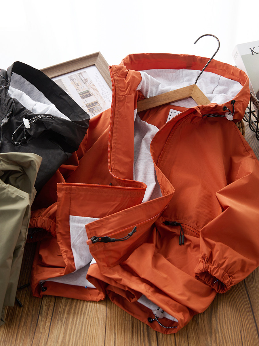 소년 후드 재킷 봄 가을 2024 새로운 소년 가을 겨울 방풍 어린이 벨벳 탑 중대형 어린이용