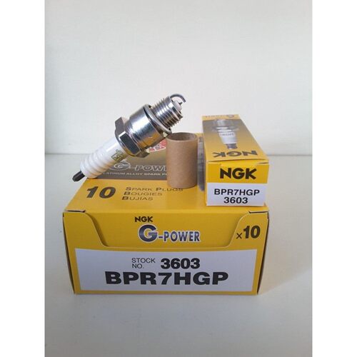 NGK日本原装铂金 BPR7HGP 二冲摩托车火花塞船外机