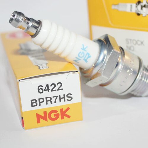 两冲程船外机航凯巨索汽艇冲锋舟海摩托艇用NGK火花塞BPR7HS 6422