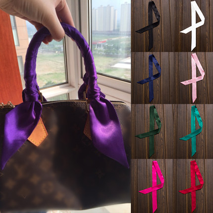 纯色丝带 绑包包手柄丝巾小丝带领巾女士发带围巾百搭配饰小飘带