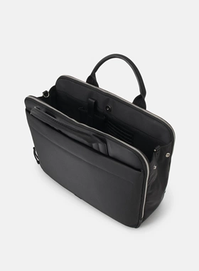 出口欧美笔记本电脑包男士手提商务公文包单肩斜挎大包防震防摔包