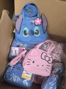 日单库存三丽欧手提包迪s尼尾货卡通儿童包少女包kt包斜挎单肩包