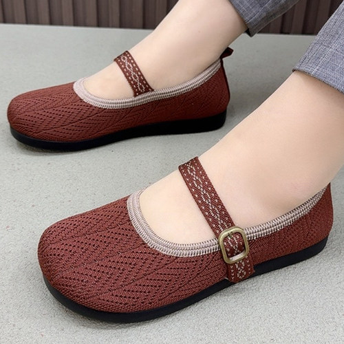 2026新款飞织透气豆豆鞋