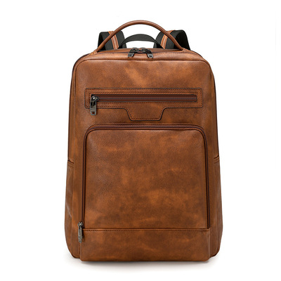 PU英伦商务拓展出差笔记本背包