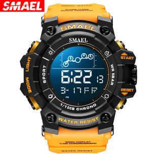 Digital watch student sports large dial waterproof multifunc