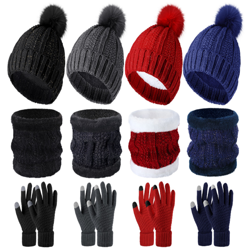New cross-border cold-proof hat with thickened lining and ac