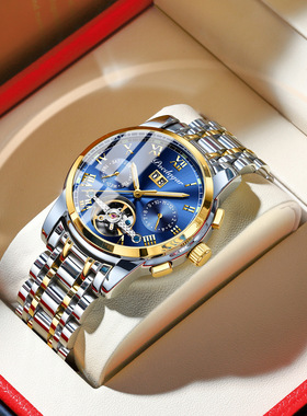 Automatic Waterproof Men's Mechanical Watch Stainless Steel