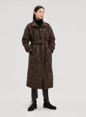 OVV冬款英国进口面料羊毛混纺大衣GWDAJ40109A 正品国内代购现货