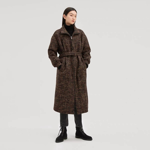 OVV冬款英国进口面料羊毛混纺大衣GWDAJ40109A 正品国内代购现货