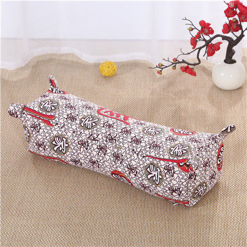 虎头老虎荞麦壳枕头老粗布枕套