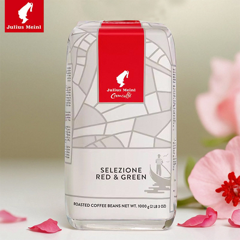 意大利原装进口小红帽精品咖啡豆1kg意式浓缩宫廷特选中度烘焙豆