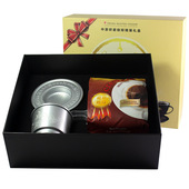 纯黑咖啡非速溶豆 滴漏咖啡壶礼盒装 越南原装 进口中原咖啡粉250g