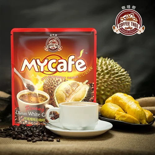 马来西亚槟城金装四合一榴莲咖啡
