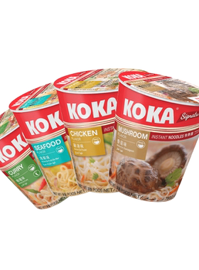 新加坡进口KOKA/可口袋装杯面