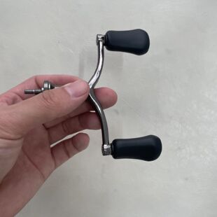 纺车轮双摇臂小高尔夫斯泰拉轻量握丸改装旋入式黑色软胶握把