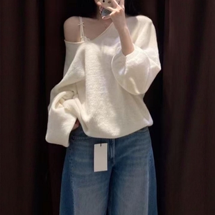 5755121 ZA外贸出口女装 针织衫 多穿法软质舒适混纺泡泡袖 712 新品