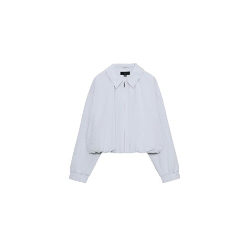 小翻领气球型飞行员夹克外套