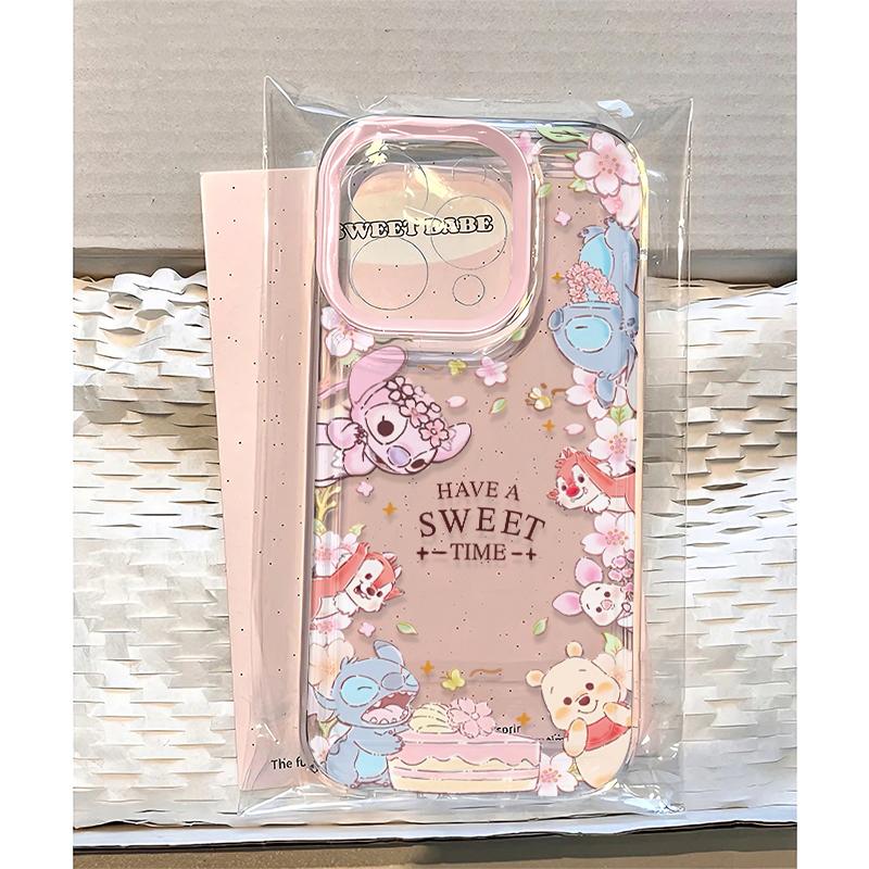 迪士尼可爱卡通苹果手机壳TPU