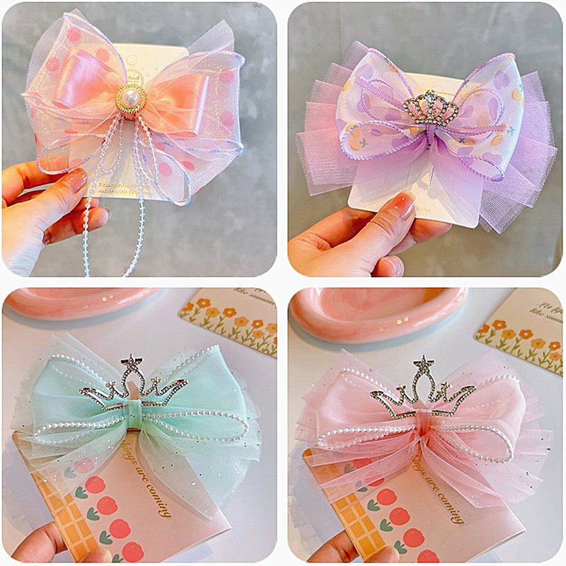 儿童蝴蝶结发夹女童仙气皇冠顶夹宝宝可爱公主小清新樱桃爱心边夹,童装/婴儿装/亲子装,发饰,淘宝优惠券,粉丝福利购,淘宝优惠卷