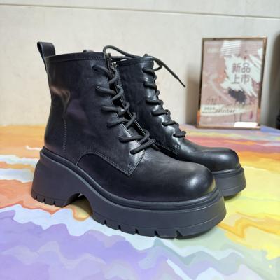 增高英伦风时尚短筒欧洲站马丁靴