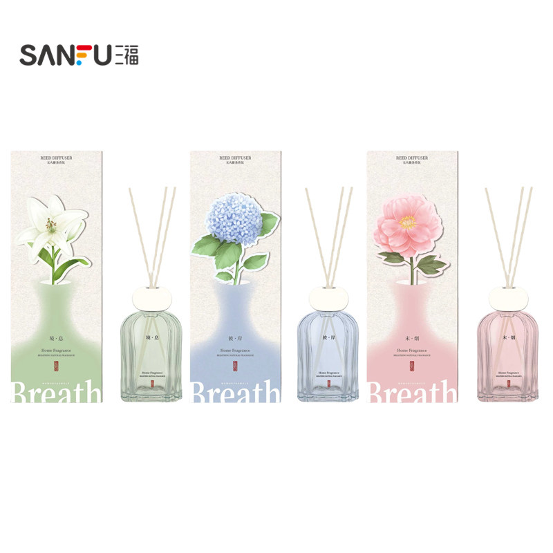 三福CP花香花愈系列藤条香薰100ml 创意香氛摆件852204,洗护清洁剂/卫生巾/纸/香薰,香薰条/棒,淘宝优惠券,粉丝福利购,淘宝优惠卷