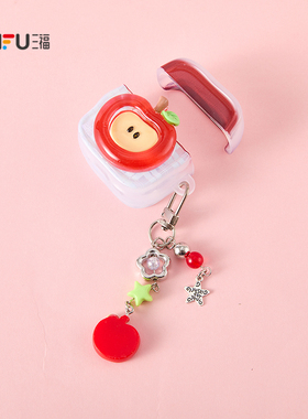 三福可爱挂件Tws耳机 趣味周边科技数码音频蓝牙耳机518973