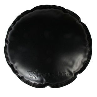 斯图克勒圆形皮沙包 真皮成型打孔块坚固底座