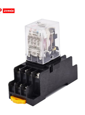 正启3A 14脚继电器 JQX-13F QMY4N DC24V 12V AC220V AC24V HH54P