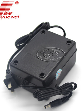 粤威YW-2430双线 交流转换器AC24V3000mA 5.5*2.1接口线性变压器