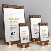 亚克力台卡立牌a5菜品价目展示牌促销 价格牌标价牌商品pop展示架