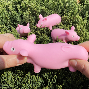 捏捏拉拉乐变形粉红小猪哈巴狗创意发泄减压沙子上课无聊解压神器