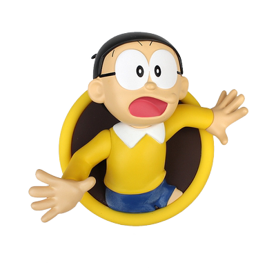 哆啦A梦官方新款机器猫盲盒公仔磁吸冰箱贴大雄静香立体摆件潮玩