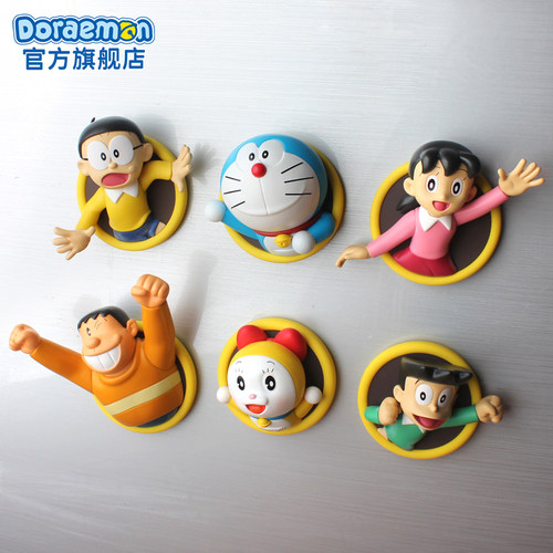 哆啦A梦磁吸摆件公仔盲盒