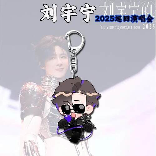 刘宇宁2025巡回演唱会Q版周边粉