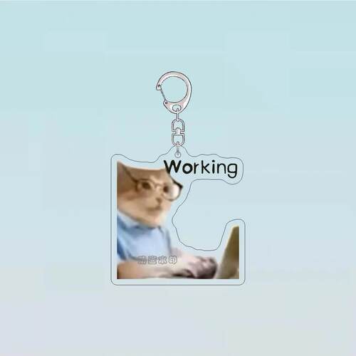 meme表情包搞怪抽象猫猫头像亚克