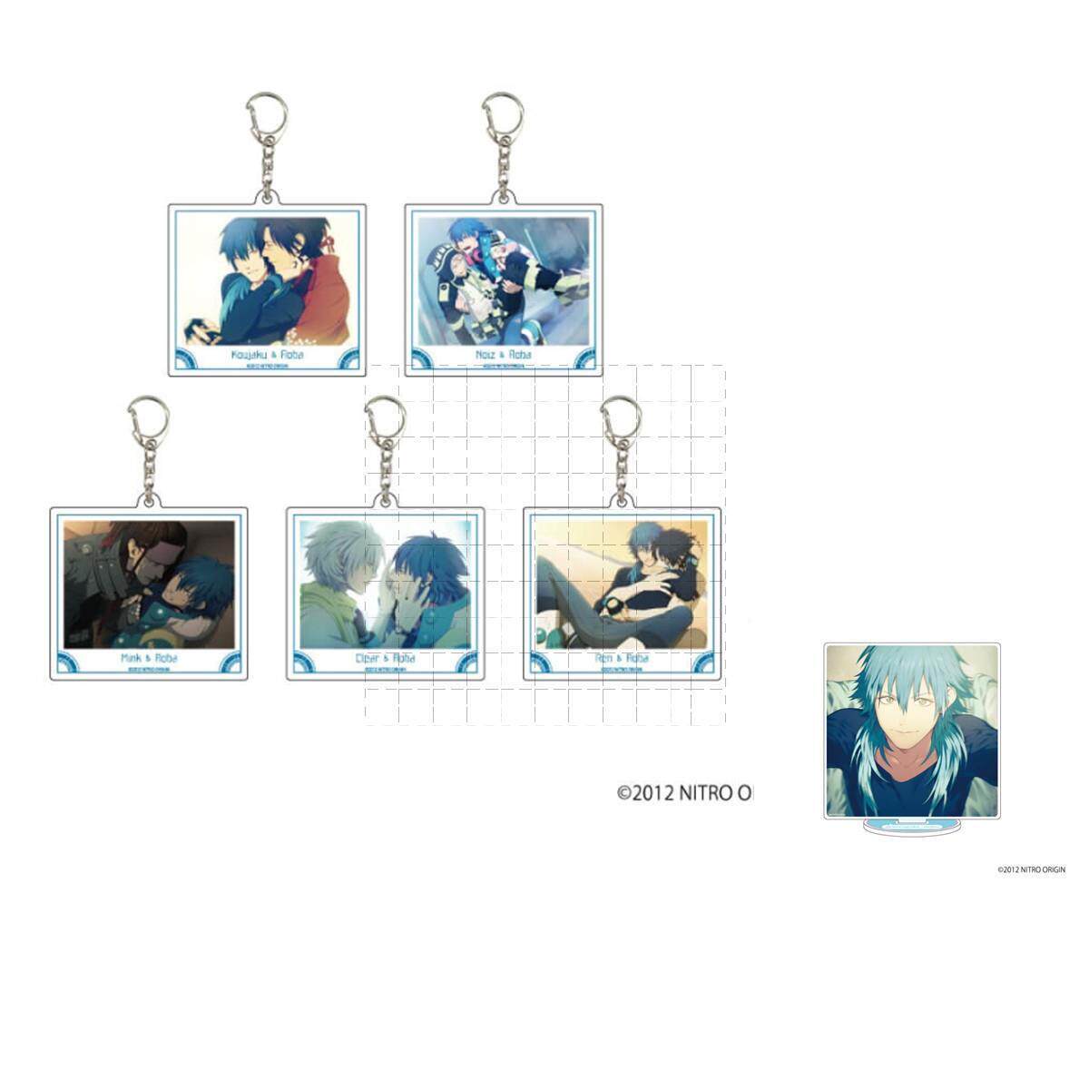 Nitro CHiRAL  DRAMAtical Murder 戏剧性谋杀01立牌钥匙扣