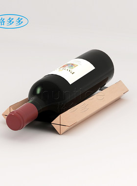 huntice格多多酒架红酒瓶收纳架