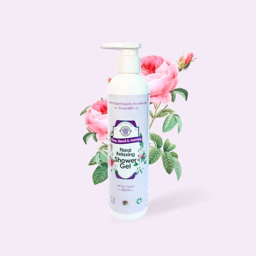 VG玫瑰、橙花和莱莉花香沐浴露 250ml 维多利亚花园