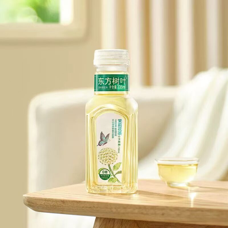 东方树叶茉莉花茶乌龙茶335ml*6瓶无糖茶饮便携小瓶装农夫山泉