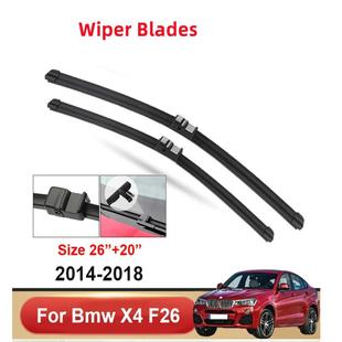 Wiper 适配14 18款 BMW宝马X4 F26雨刮器无骨水拨雨刷右舵右肽原装