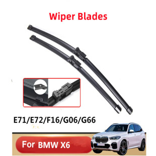 F16 E72 G06水拨雨刮器无骨雨刷右舵右肽Wiper E71 适配BMW宝马X6