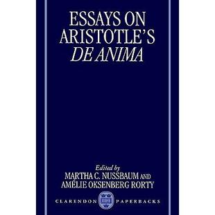 Martha Nussbaum 文集 Aristotles 关于亚里士多德灵魂论 Essays 现货 Anima 英文原版