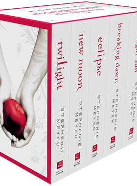 现货 英文原版 The Twilight Saga White Collection 暮光之城白色系列 Stephenie Meyer 浪漫爱情生活故事科幻小说书籍