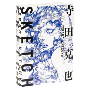 英文原版 插画大师绘画作品集 寺田克也SKETCH素描集 Terada 进口画册画集手稿艺术图书 Katsuya 现货