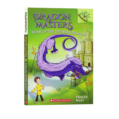 现货 英文原版 Dragon Masters 08: Roar Of The Thunder Dragon 学乐大树系列：驯龙大师08 英文原版 儿童读物 6-12岁