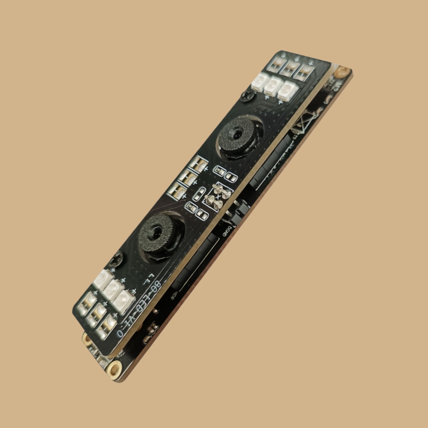 1080P双目活体USB摄像头模组RGB+红外双摄人脸识别终端机刷脸支付