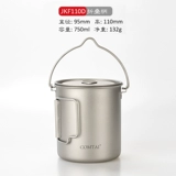 Металлическая золотая вода со стаканом, портативная ручка, 750 мл