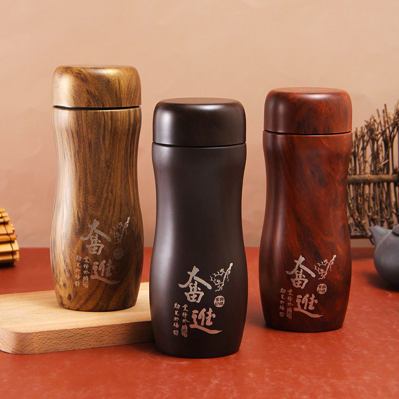 新款紫砂内胆养生保温杯图片